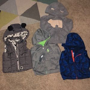 Baby boy sweaters / jackets